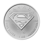 2016 Canadian Silver Superman Shield Coin | 1 oz